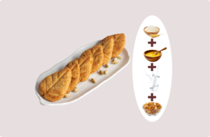 Thekua <br> (Packet Weight 300Gm)