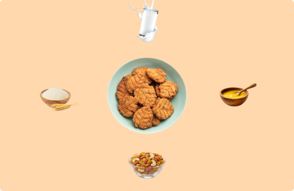 Thekua <br> ( Packet Size 1Kg)